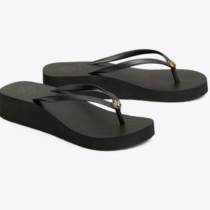 Tory Burch Wedge Flip Flops